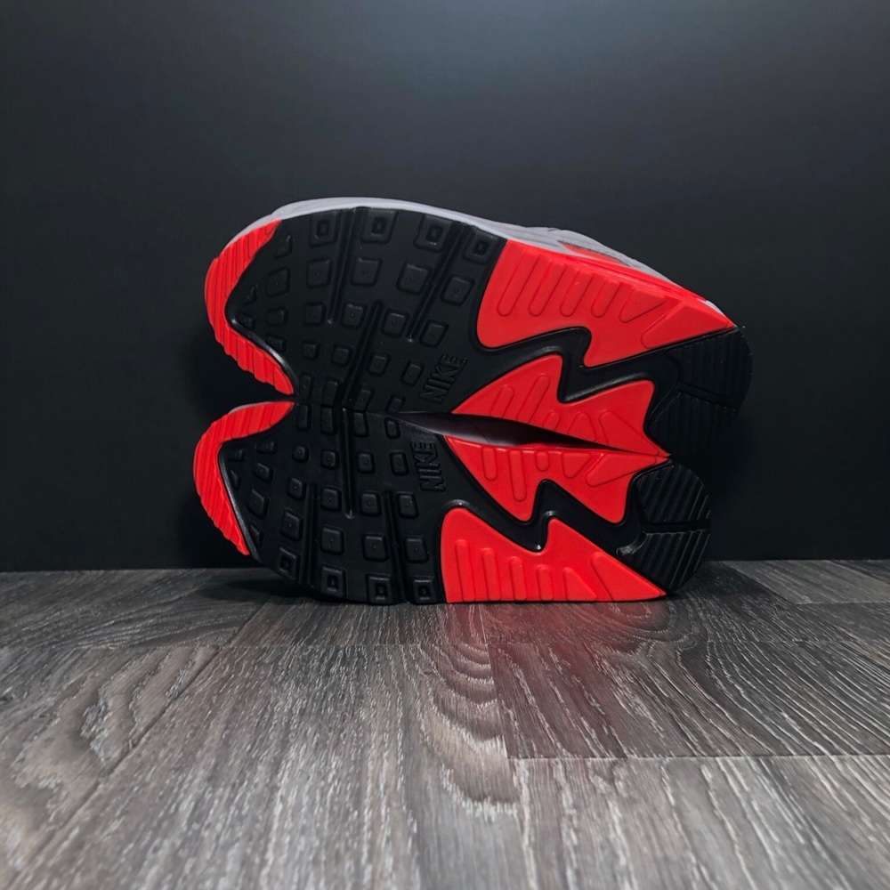 Nike Air Max 90 QS Lux Night Silver & Crimson - Picture 10 of 16